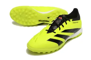 Adidas Predator 24 Elite Indoor Shoes - Chartreuse Green | Jade Black - FREE SHIPPING WORLDWIDE