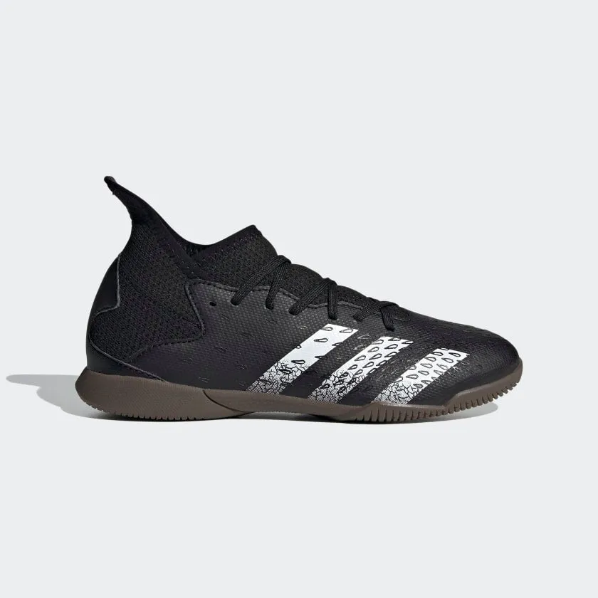 adidas PREDATOR FREAK.3 Indoor Soccer Shoes | Black | Kid's Unisex