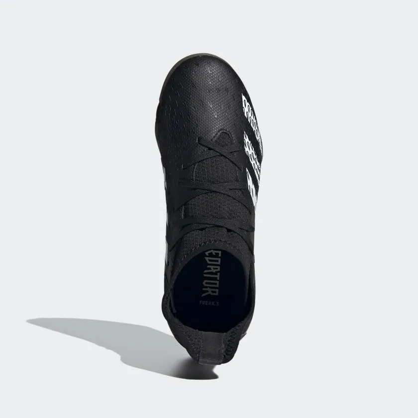 adidas PREDATOR FREAK.3 Indoor Soccer Shoes | Black | Kid's Unisex