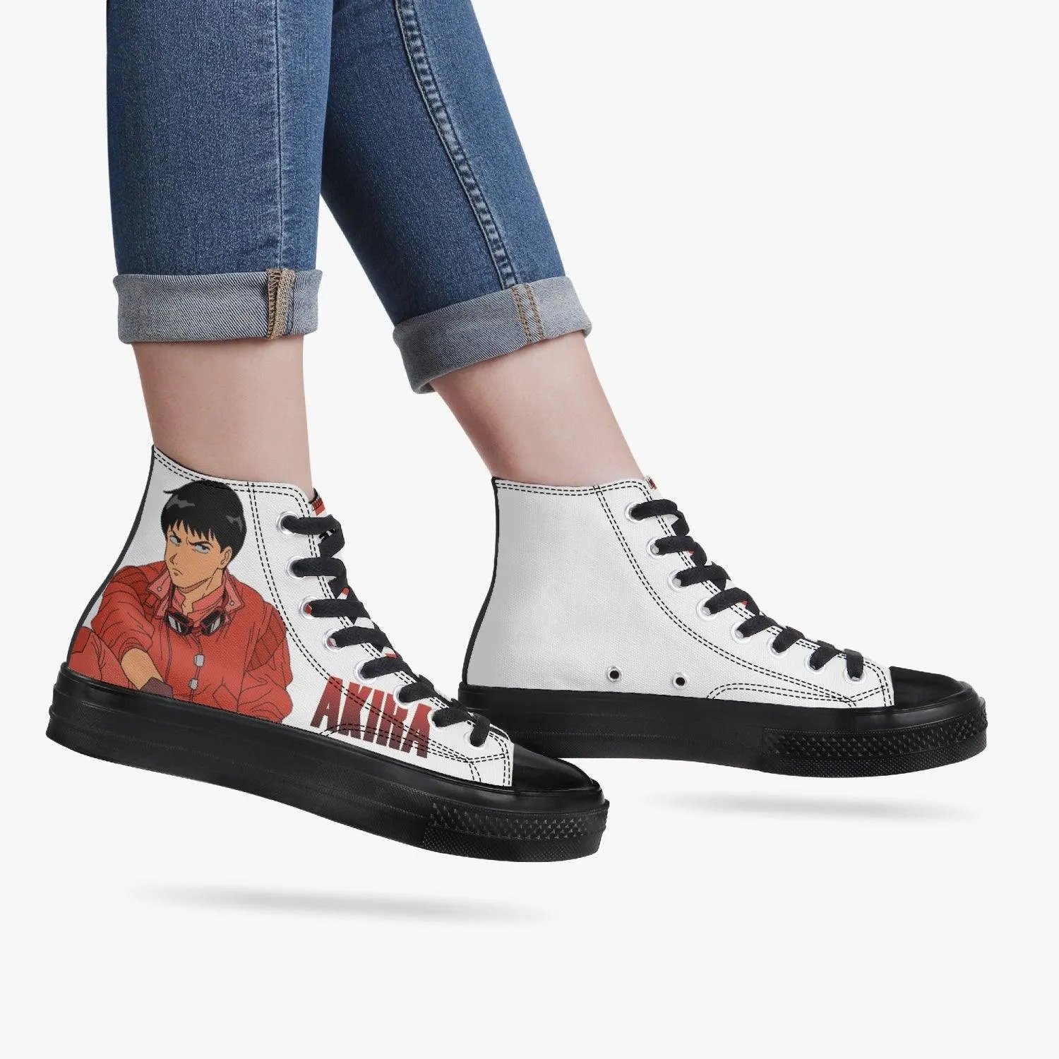 Akira Kaneda A-Star High Anime Shoes