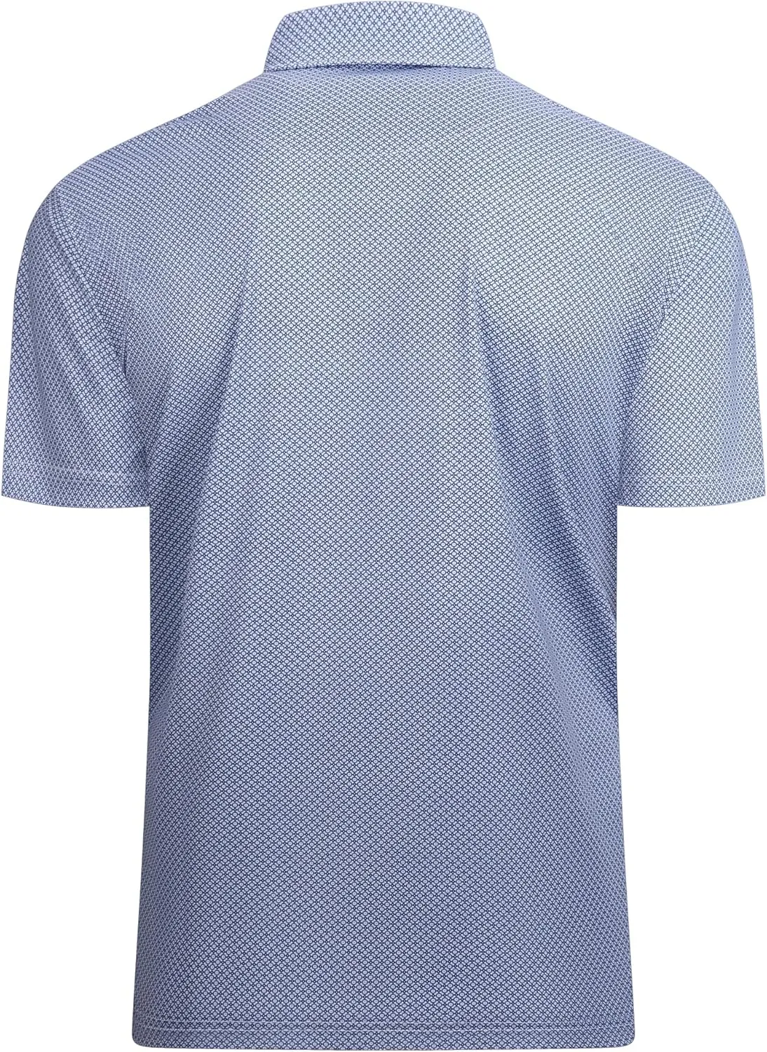 Alex Vando Mens Golf Shirt Moisture Wicking Classic Print Golf Shirts for Men