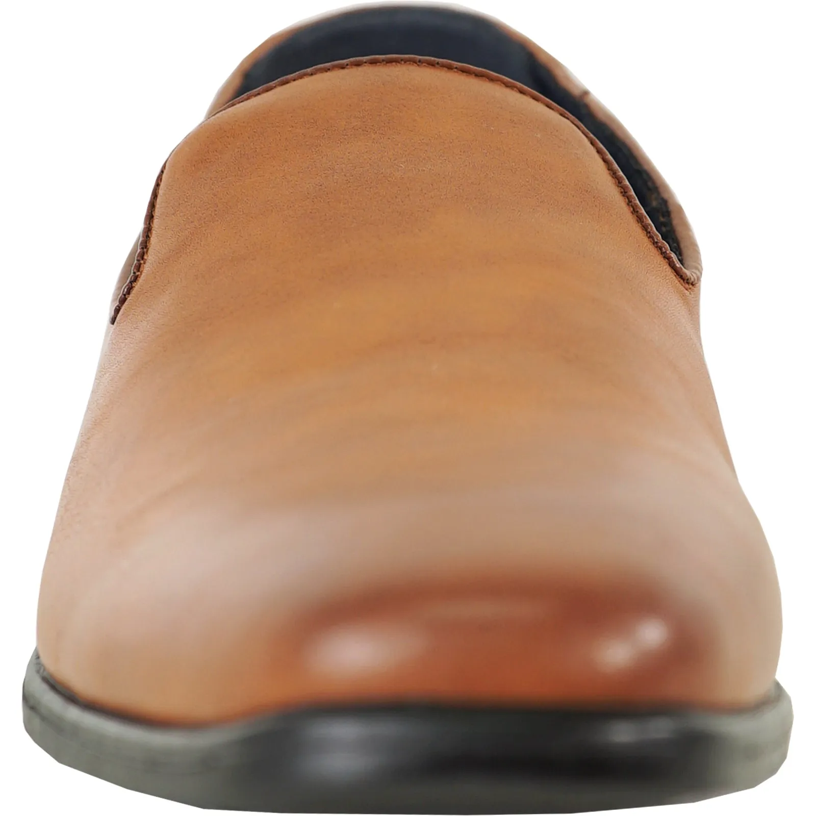 ALLURE MEN Dress Shoe AL04 Oxford Formal Tuxedo for Prom & Wedding COGNAC