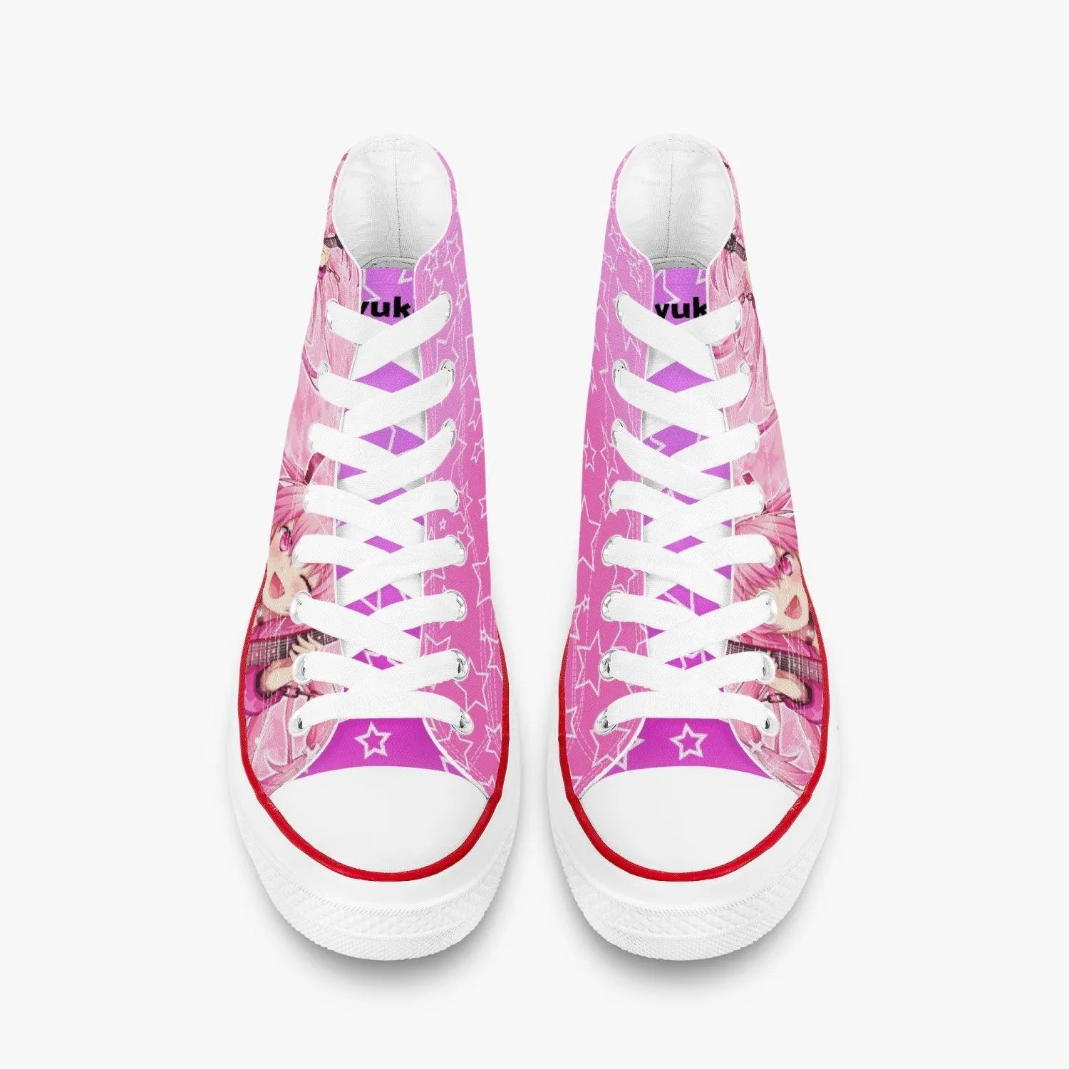 Angel Beats Yui A-Star High White Anime Shoes