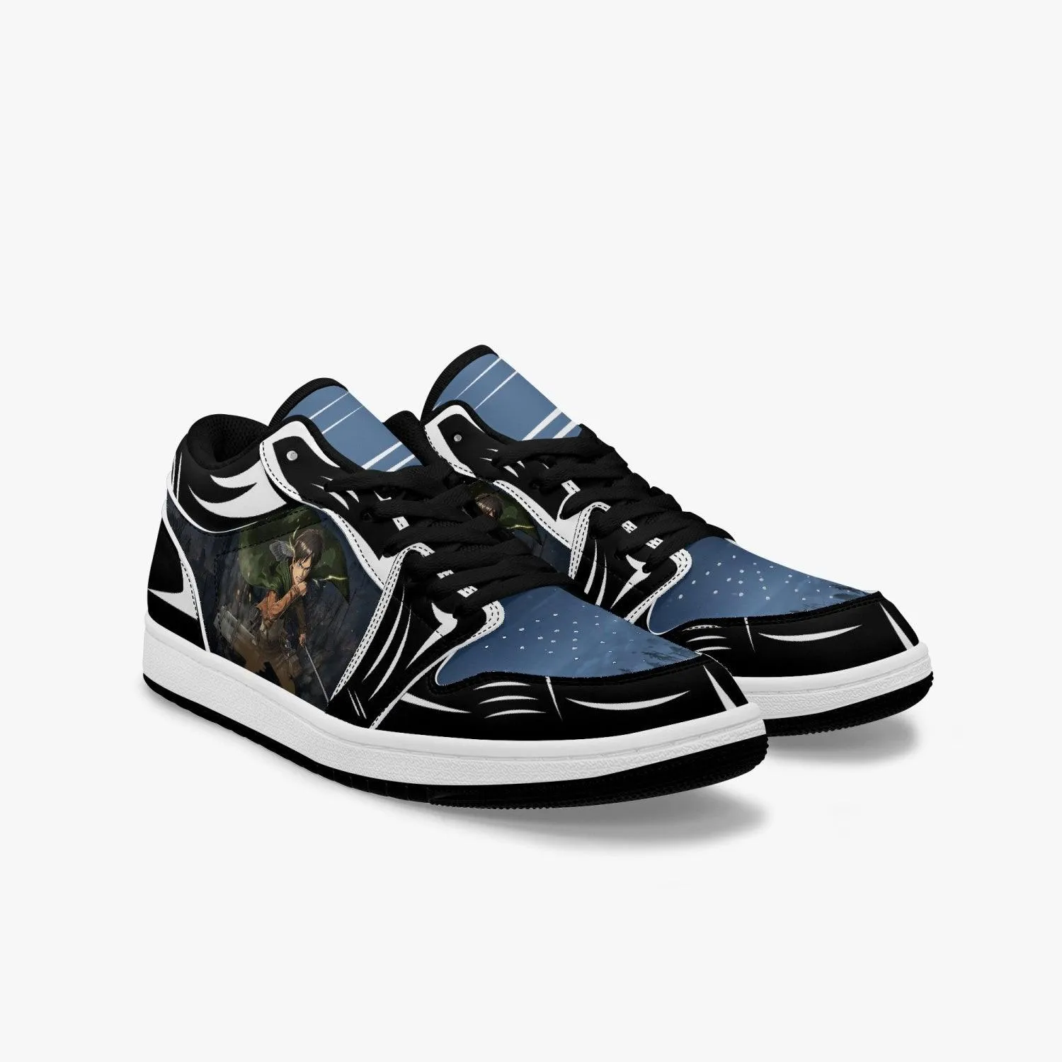 Attack On Titan Eren Yeager JD1 Low Anime Shoes