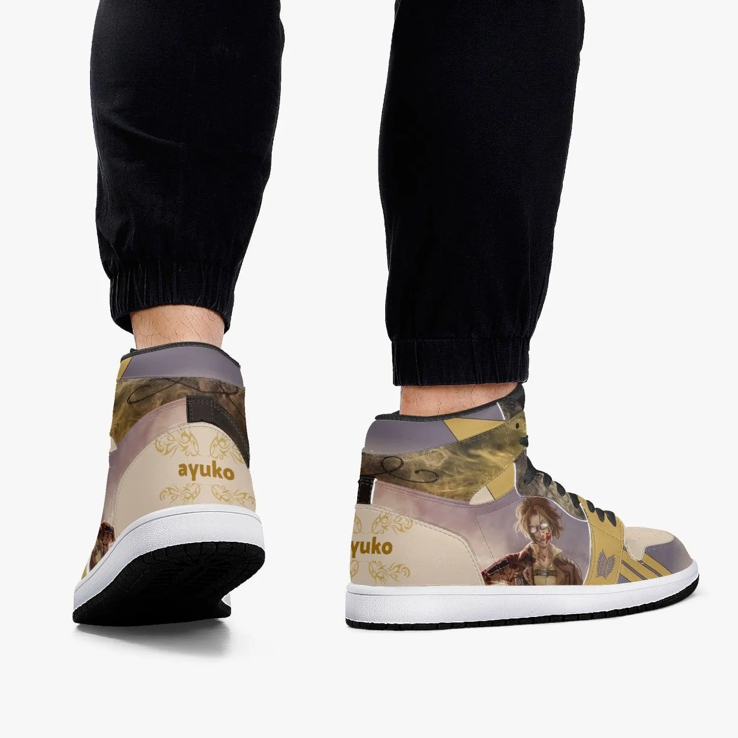 Attack On Titan Hange Zoe JD1 Anime Shoes
