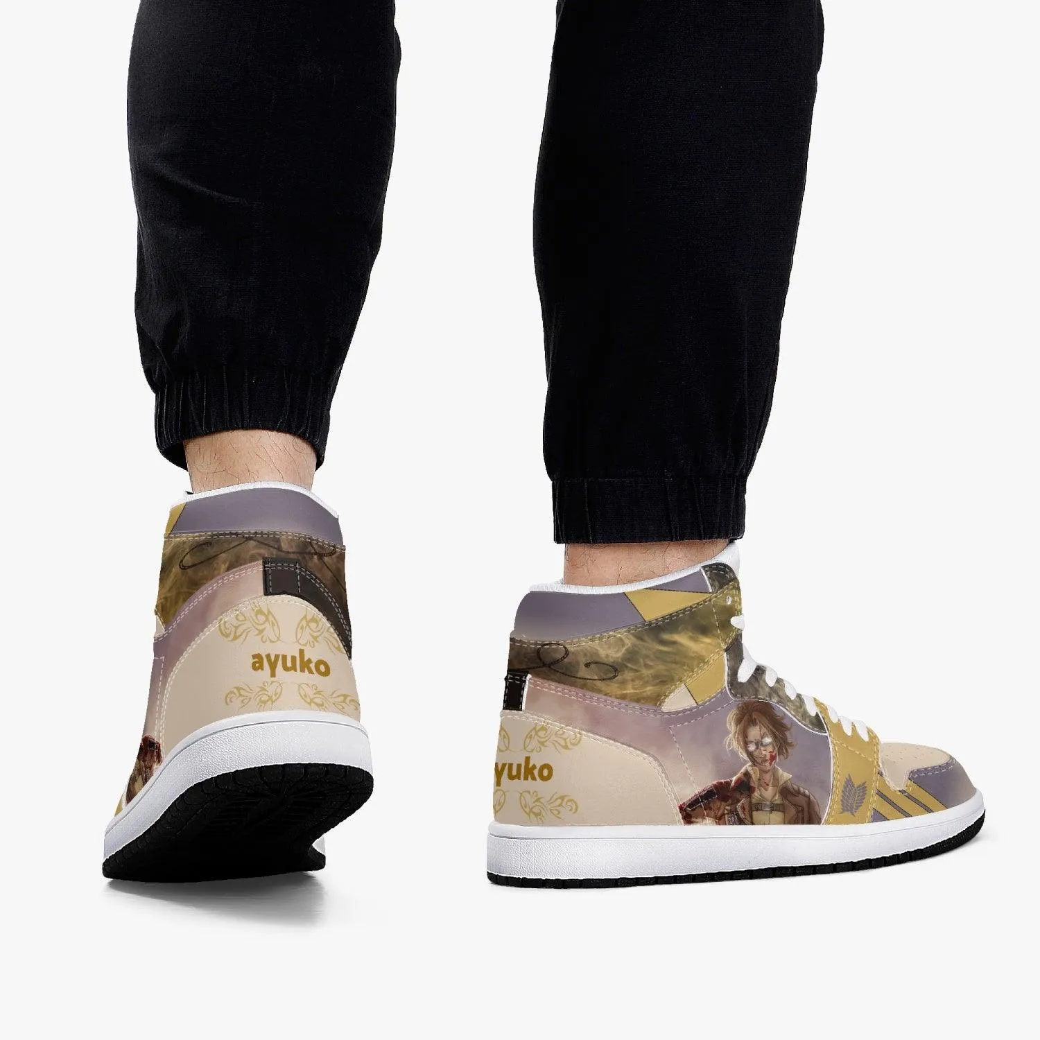 Attack On Titan Hange Zoe JD1 Anime Shoes