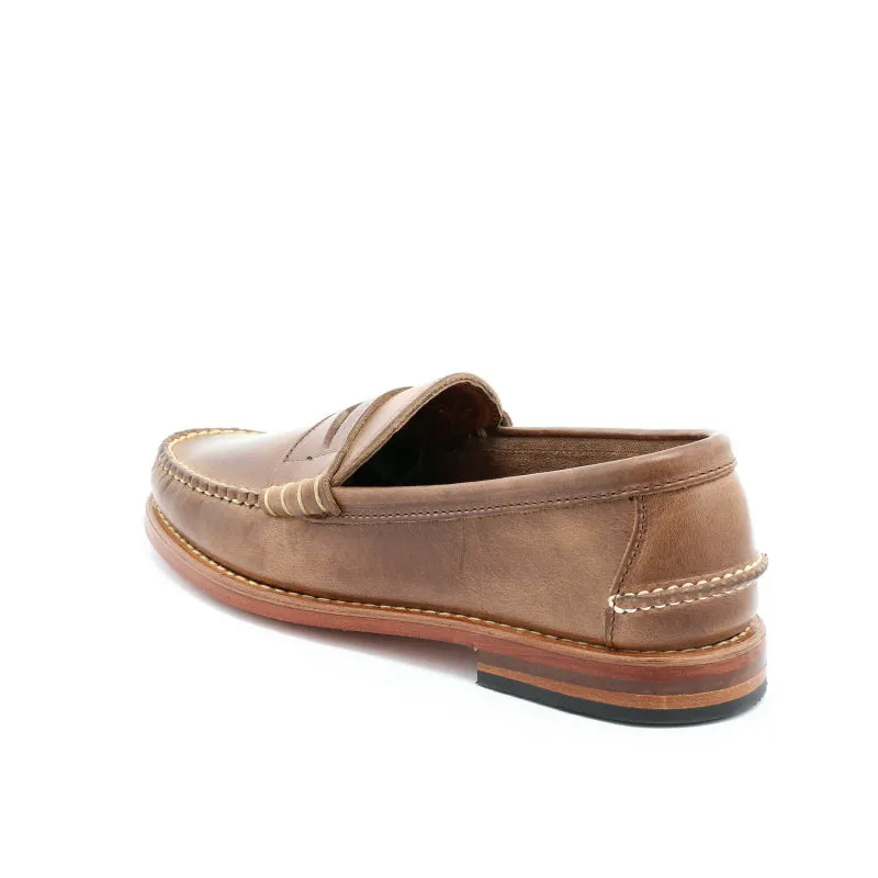 Beefroll Penny Loafers - Natural