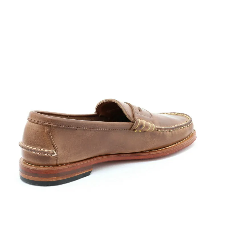 Beefroll Penny Loafers - Natural