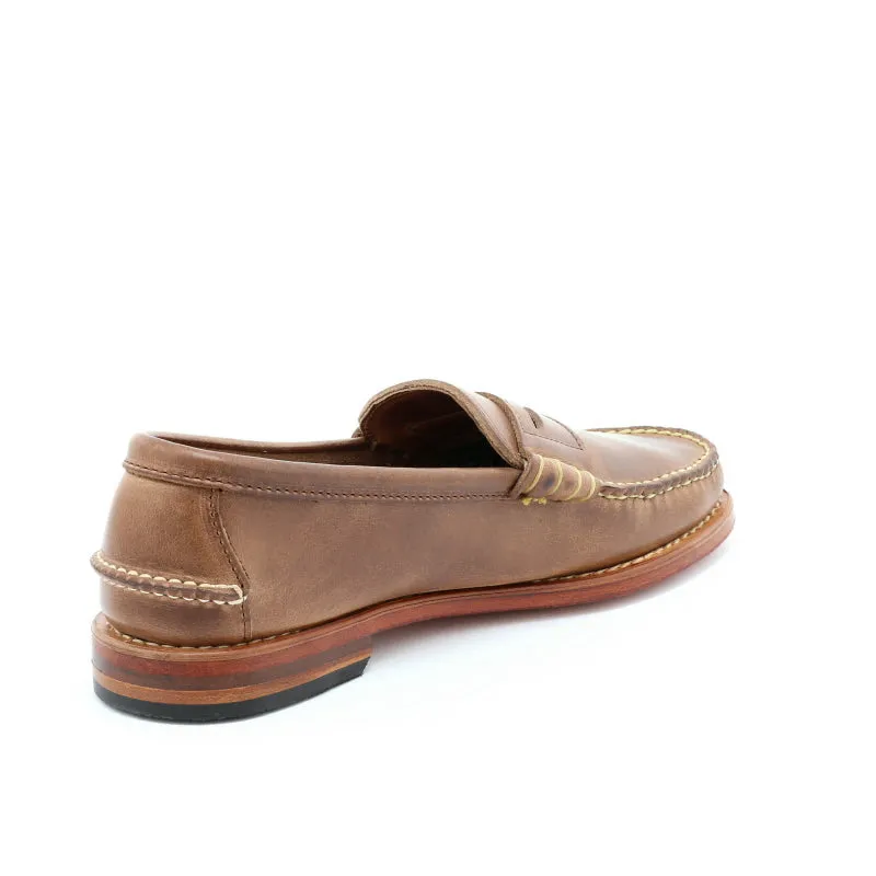 Beefroll Penny Loafers - Natural