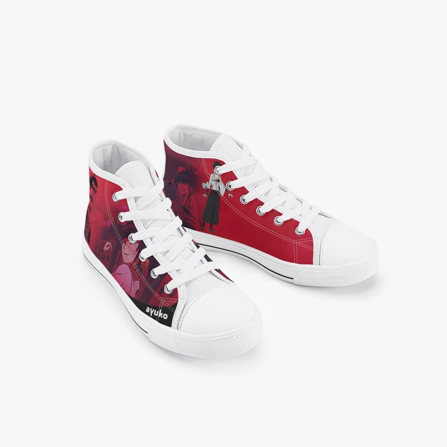 Braves Of The Six Flowers Chamot Rosso A-Star High Anime Shoes
