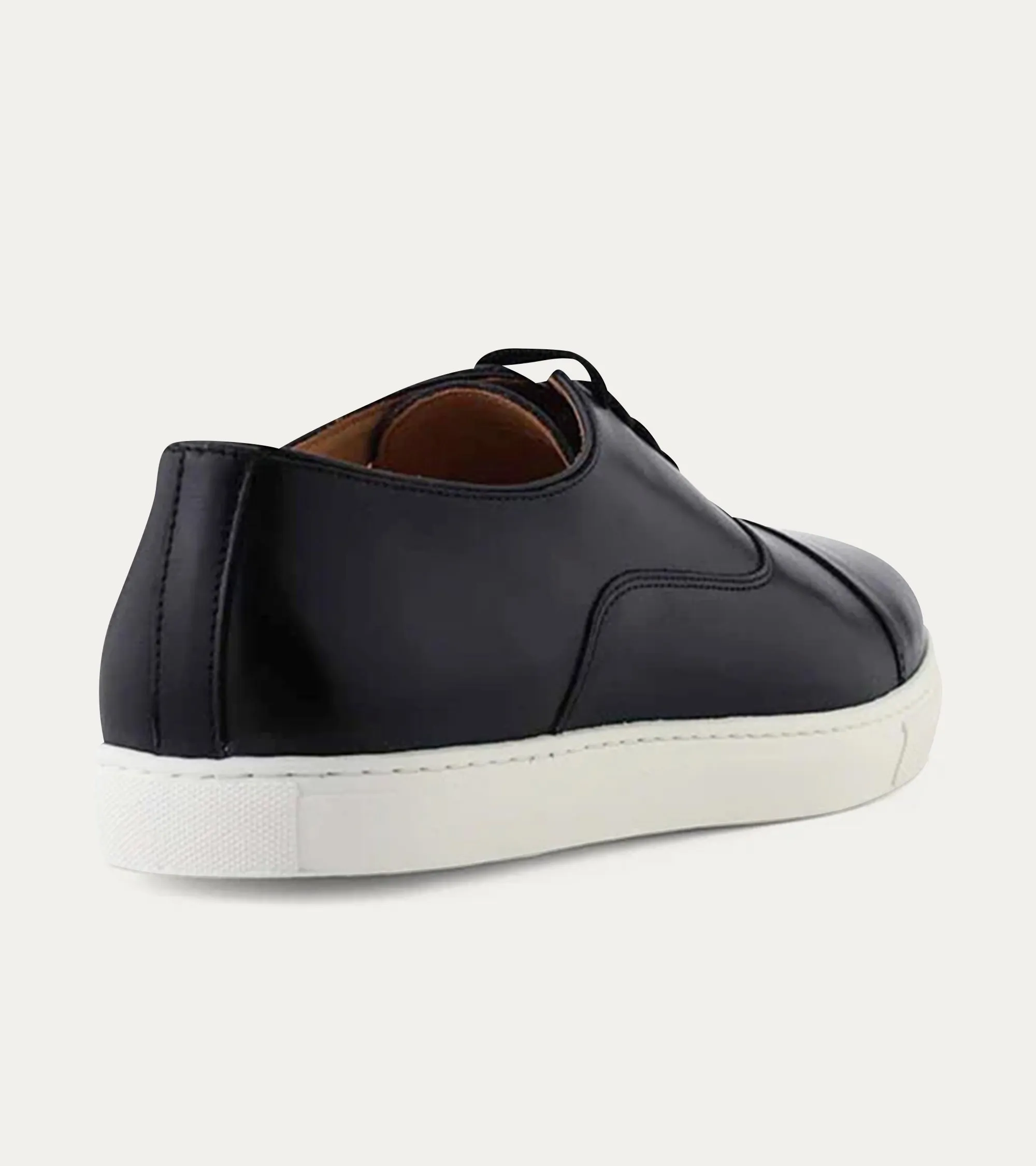 Cap Toe Oxford Sneaker In Black