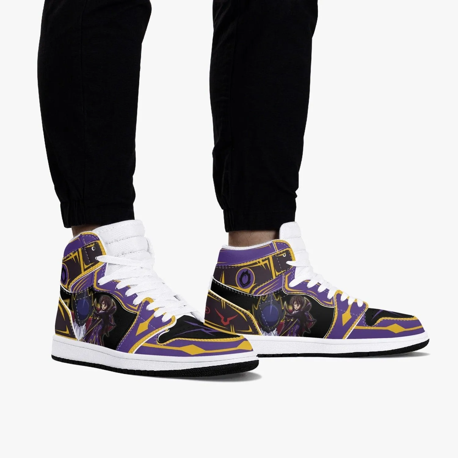 Code Geass Lelouch Lamperouge JD1 Anime Shoes