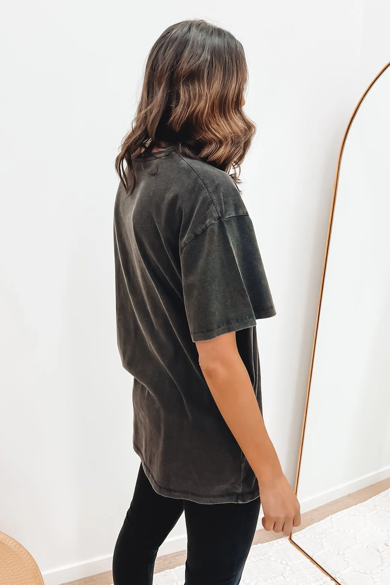 Darcy Tee Washed Black