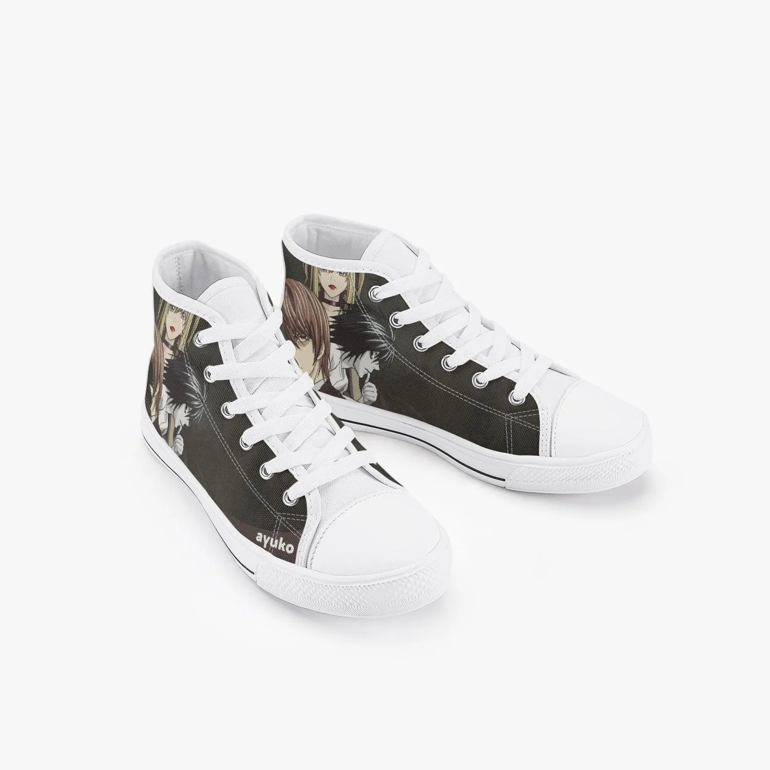 Death Note Death Note Kids A-Star High Anime Shoes