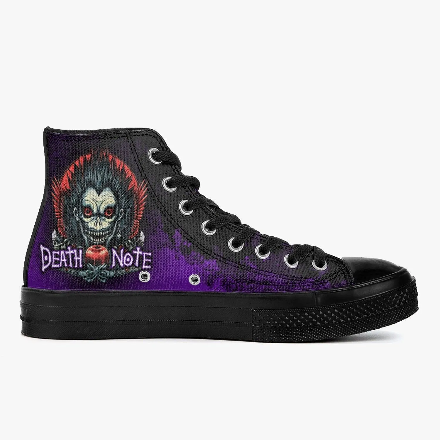 Death Note Ryuk Purple Black A-Star High Anime Shoes