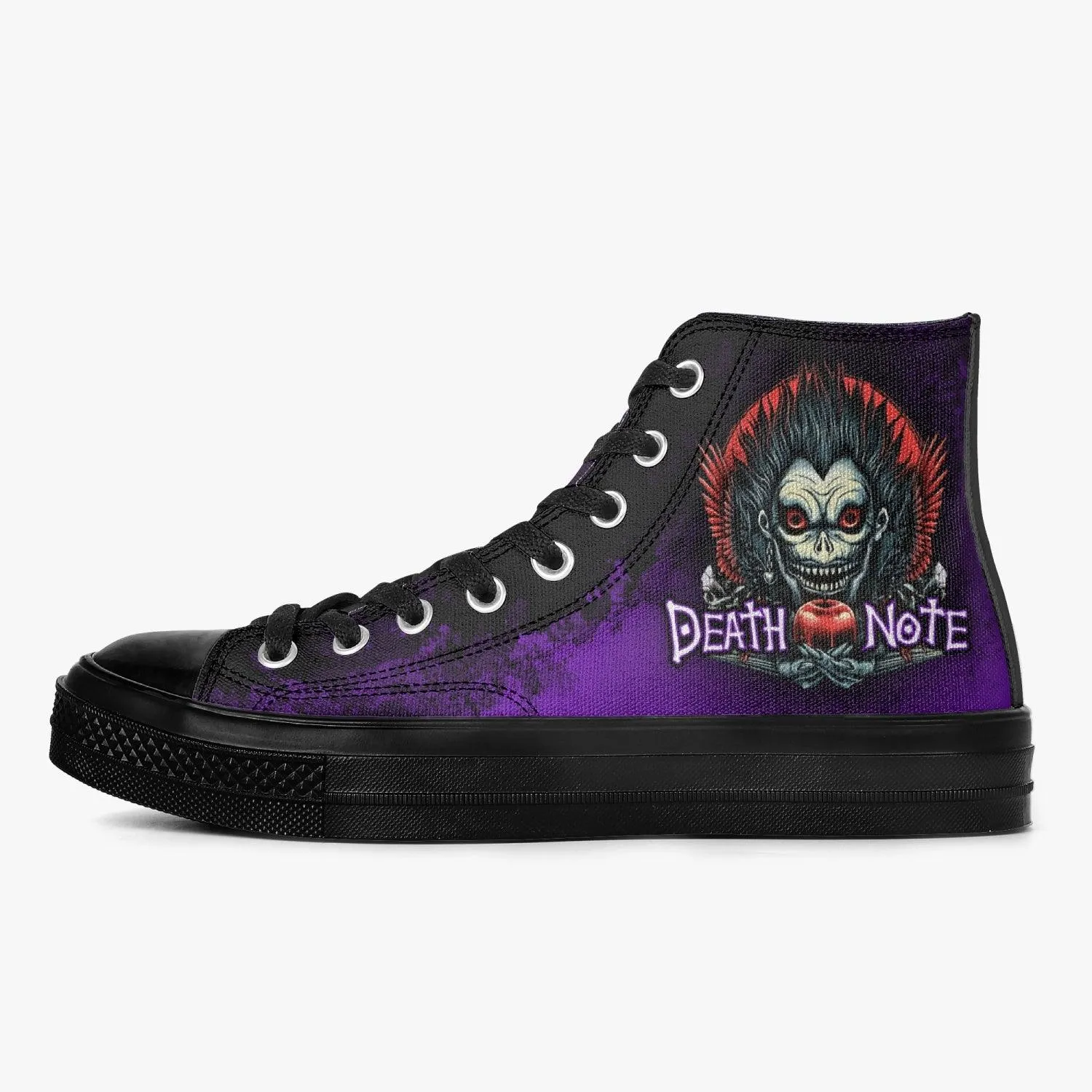 Death Note Ryuk Purple Black A-Star High Anime Shoes