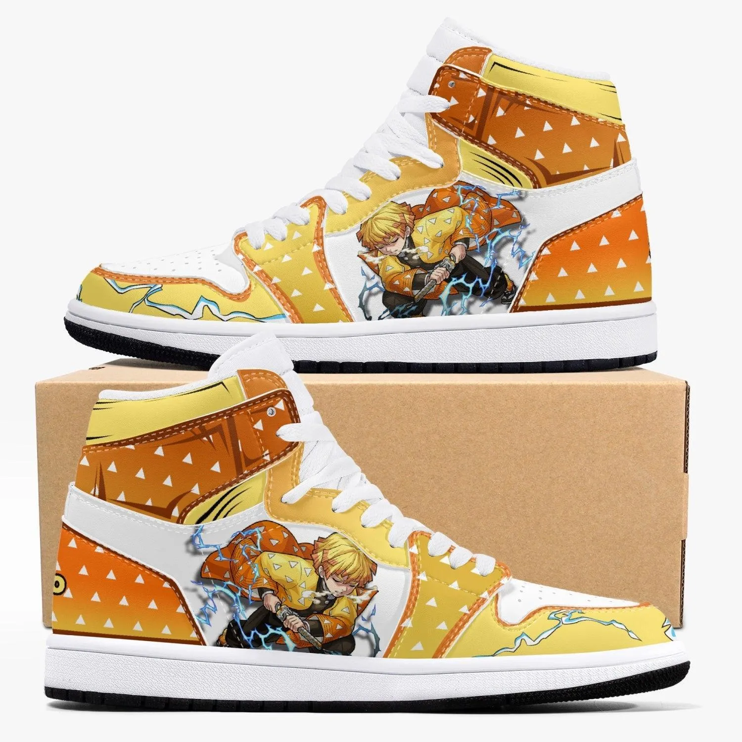 Demon Slayer Zenitsu JD1 Anime Shoes