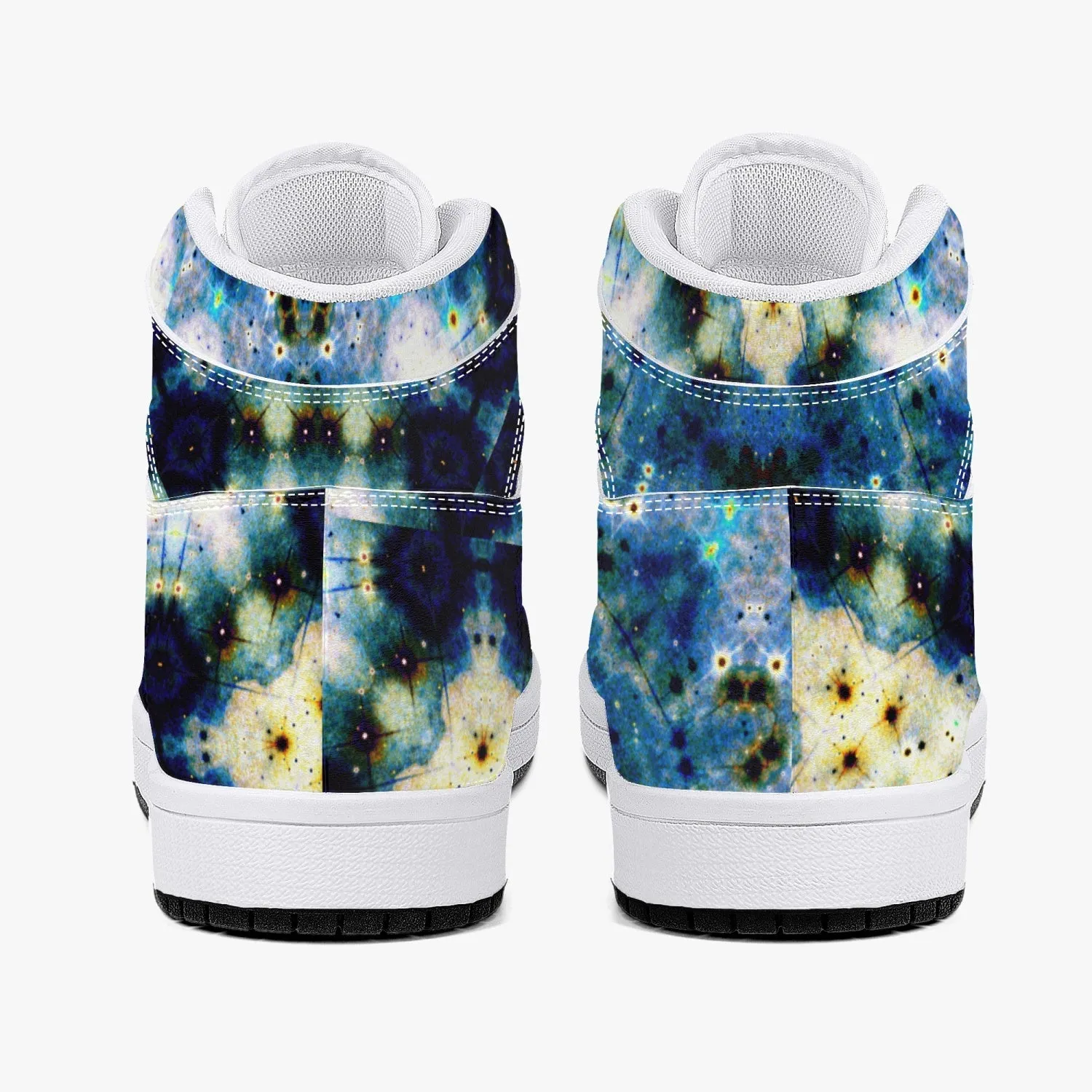 Kithin Psychedelic Split-Style High-Top Sneakers