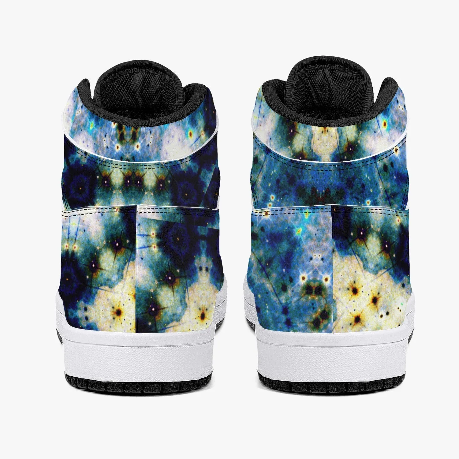 Kithin Psychedelic Split-Style High-Top Sneakers
