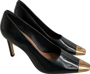 Kurt Geiger Black Regent Court Heel UK 8 EU 41 👠