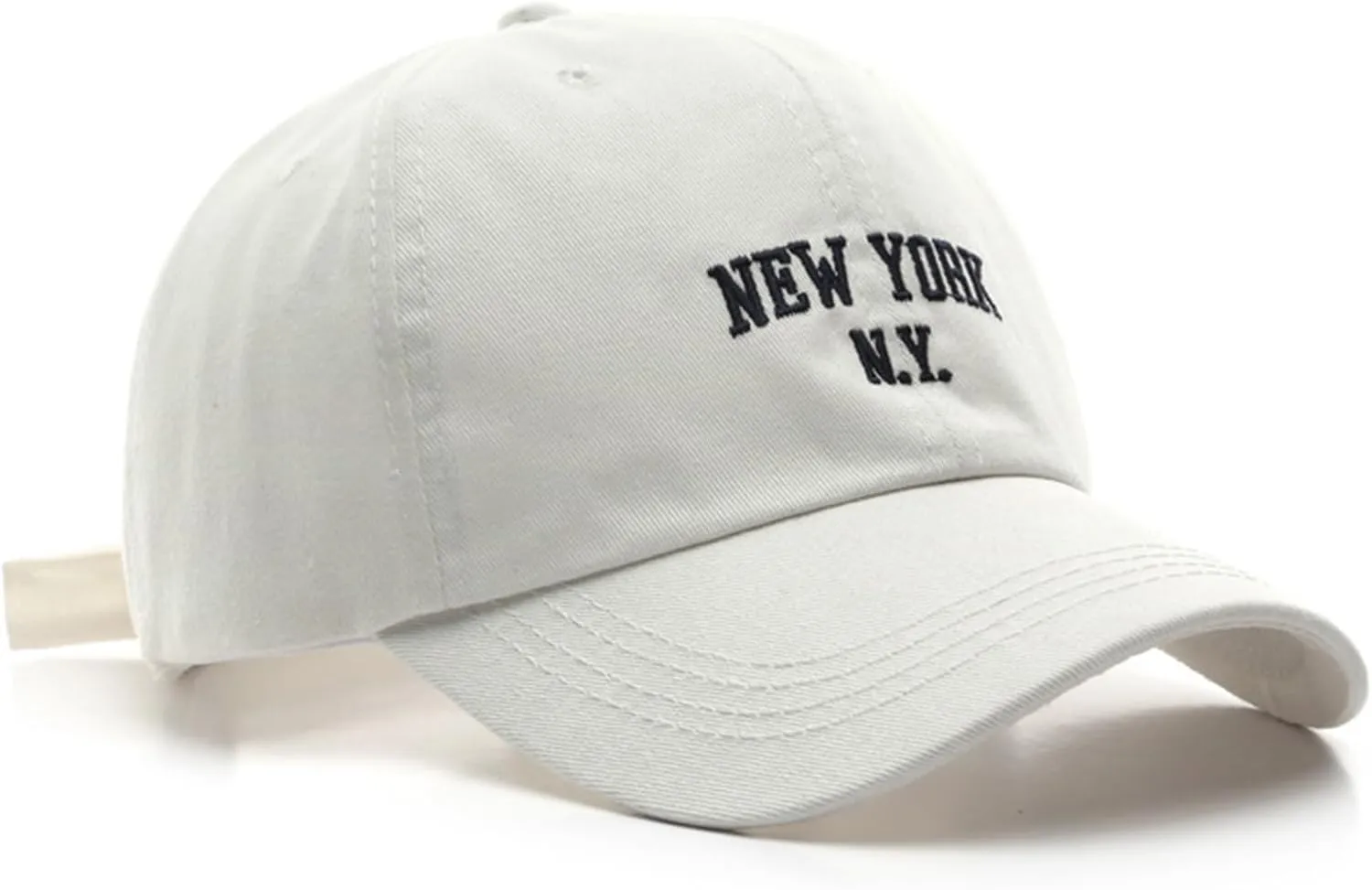 New York Baseball Hat for Women Adjustable Embroidery 100% Cotton Trucker Hats Classic Vintage Baseball Cap