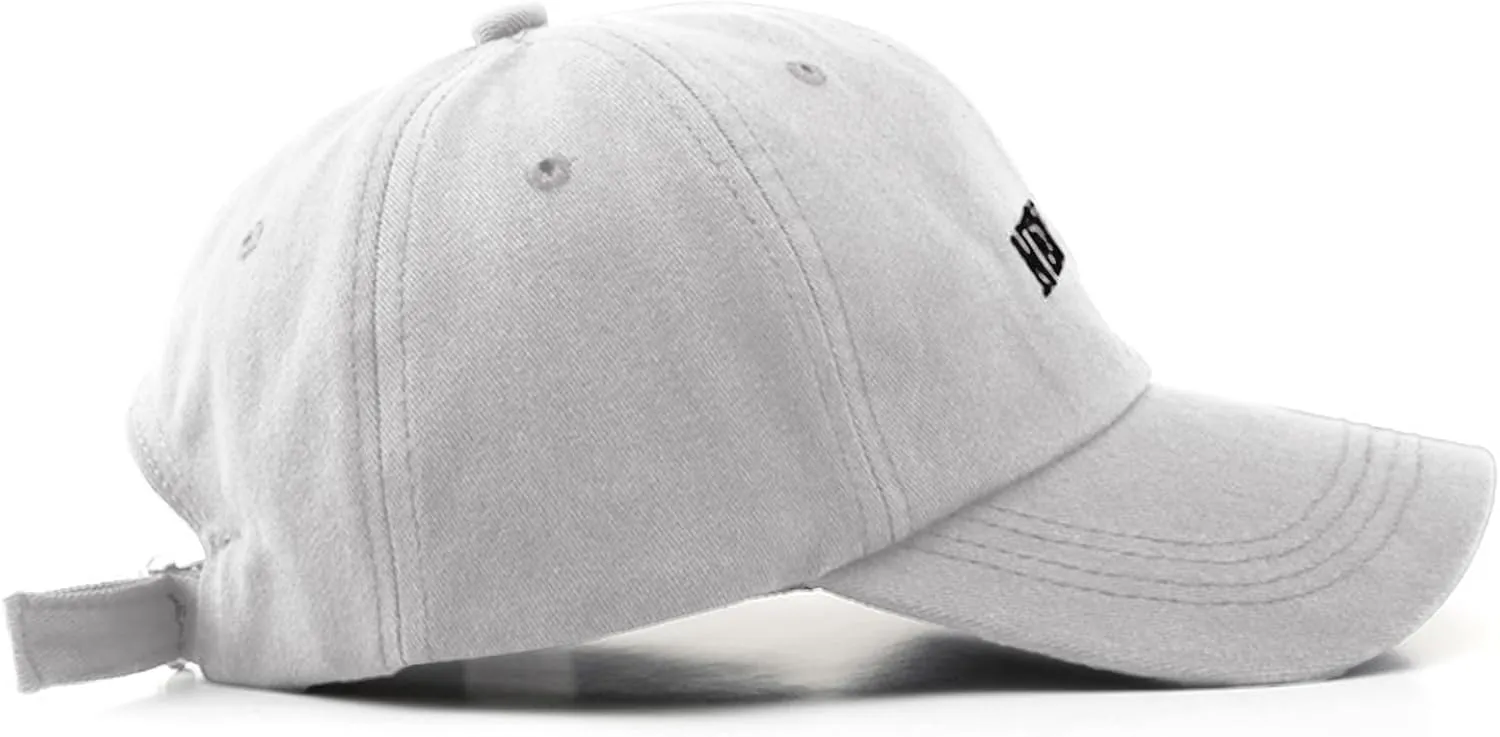 New York Baseball Hat for Women Adjustable Embroidery 100% Cotton Trucker Hats Classic Vintage Baseball Cap