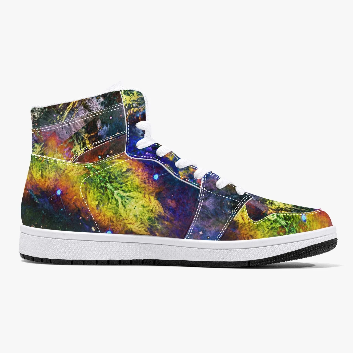 Nox Psychedelic Split-Style High-Top Sneakers