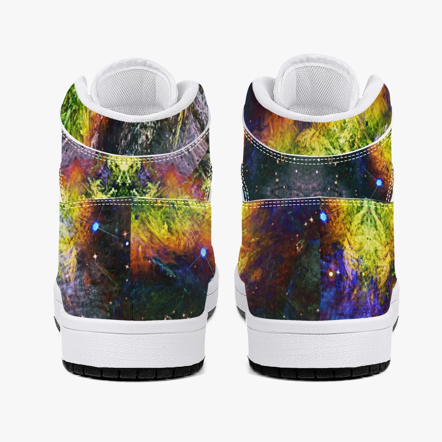 Nox Psychedelic Split-Style High-Top Sneakers
