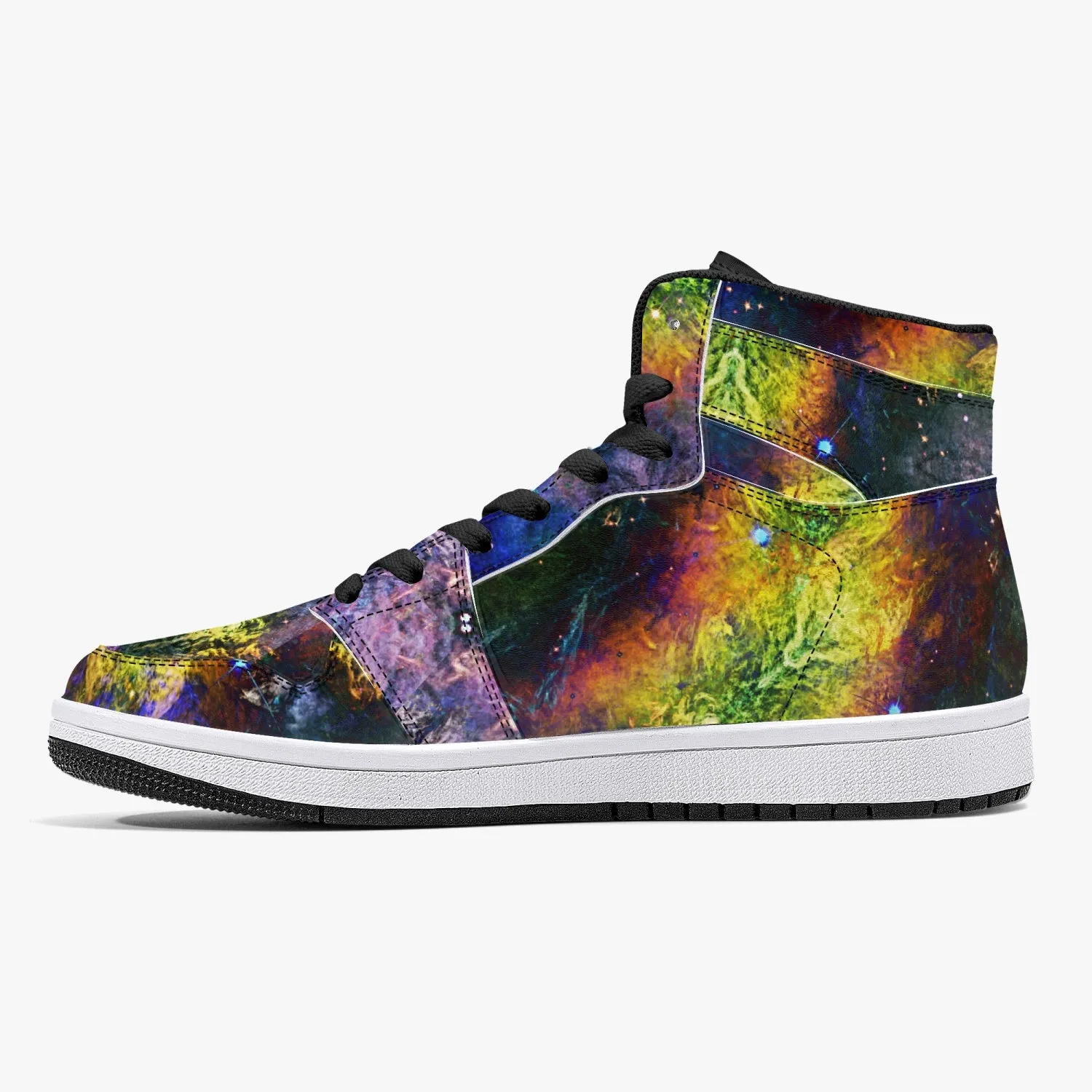 Nox Psychedelic Split-Style High-Top Sneakers