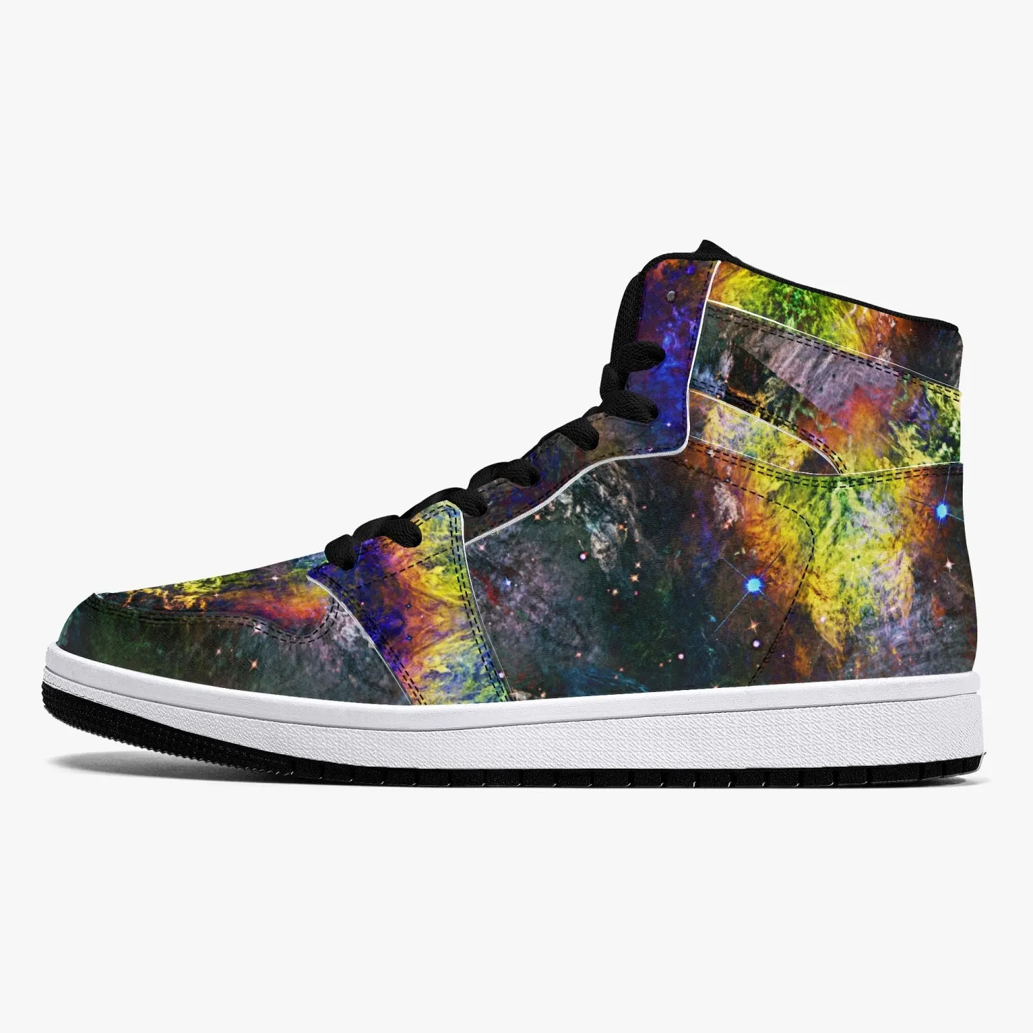 Nox Psychedelic Split-Style High-Top Sneakers