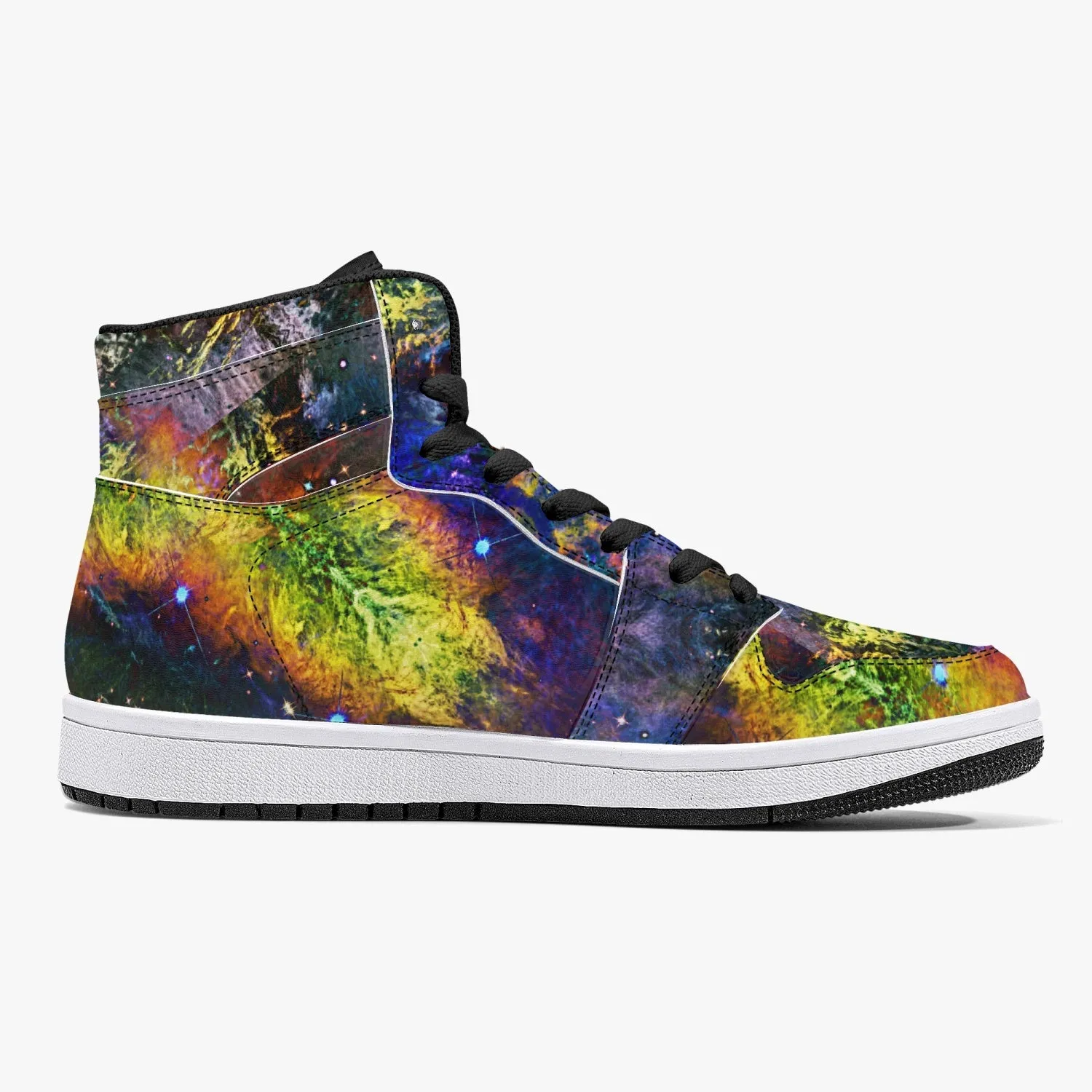 Nox Psychedelic Split-Style High-Top Sneakers