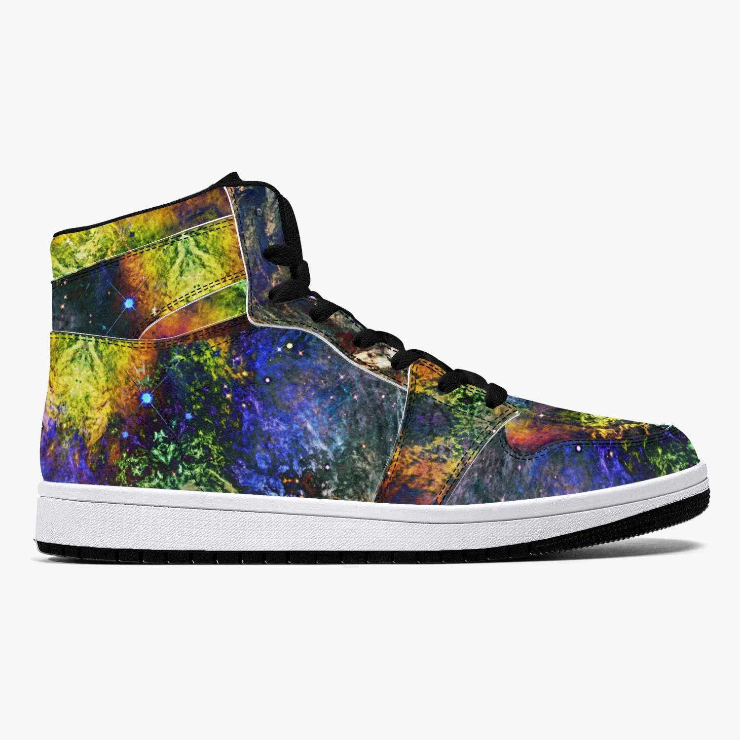 Nox Psychedelic Split-Style High-Top Sneakers