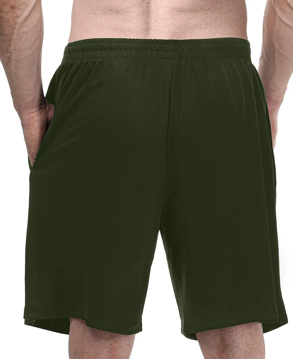 NY Threads 3 Pack Men's Athletic Shorts Quick Dry Lightweight Workout Running Gym Shorts with Pockets