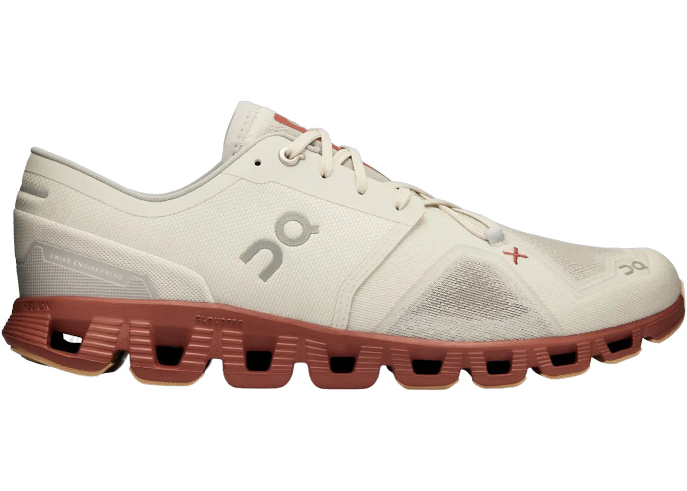 On Running Men's Cloud X 3 Shoes - Ice / Auburn