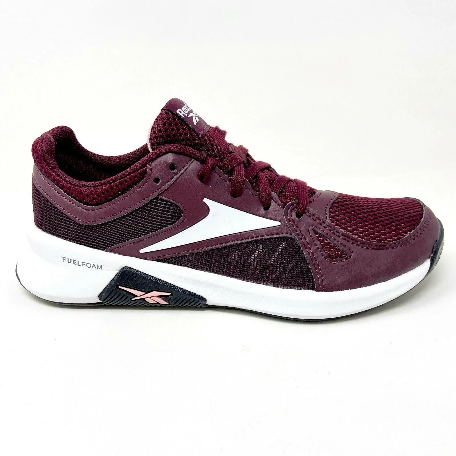 Reebok Advanced Trainette Maroon White Womens Size 7.5 Training Sneakers FV4698