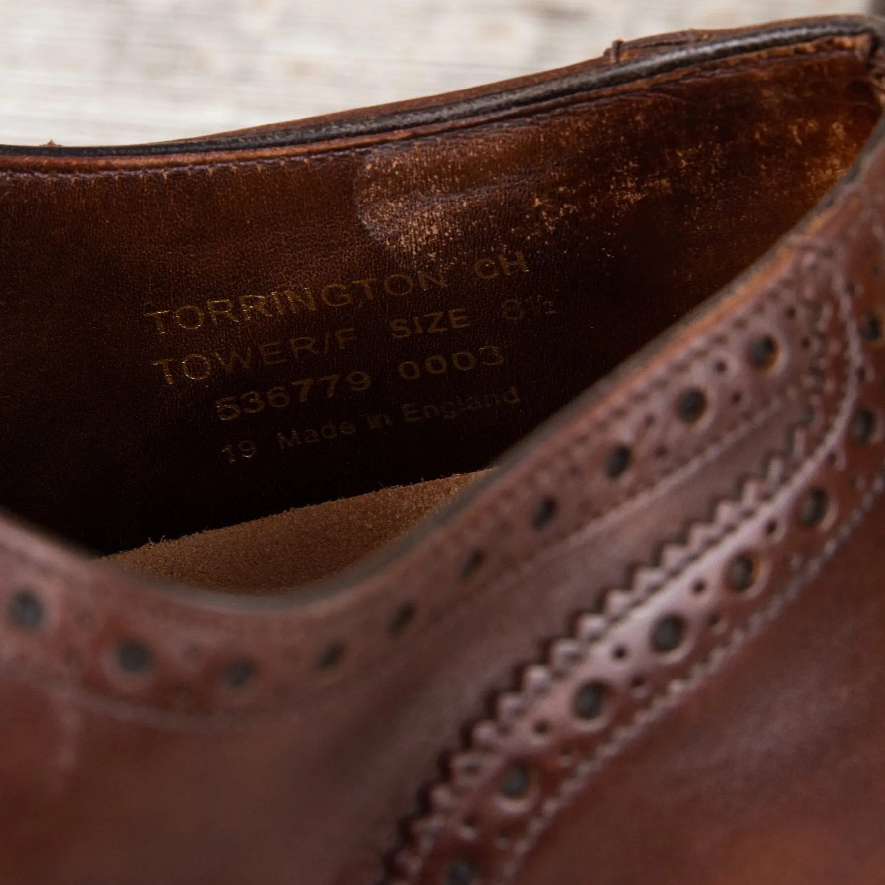 Second Hand Loake Export Grade Torrington UK 8,5