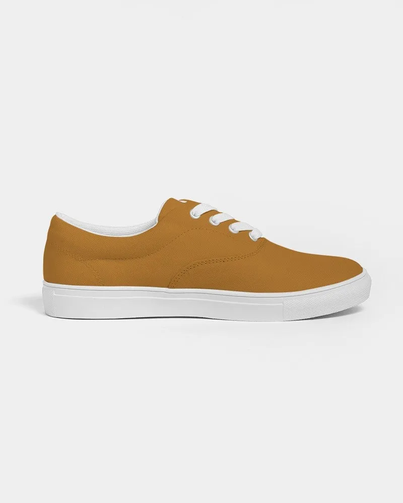 Shaded Orange Canvas Sneakers | Men's | C0M50Y100K30