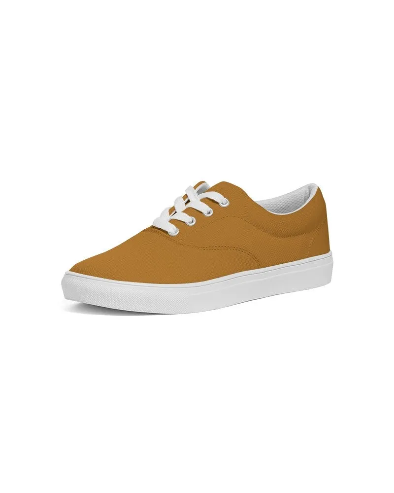 Shaded Orange Canvas Sneakers | Men's | C0M50Y100K30