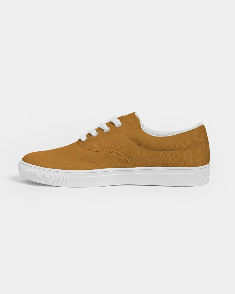Shaded Orange Canvas Sneakers | Men's | C0M50Y100K30