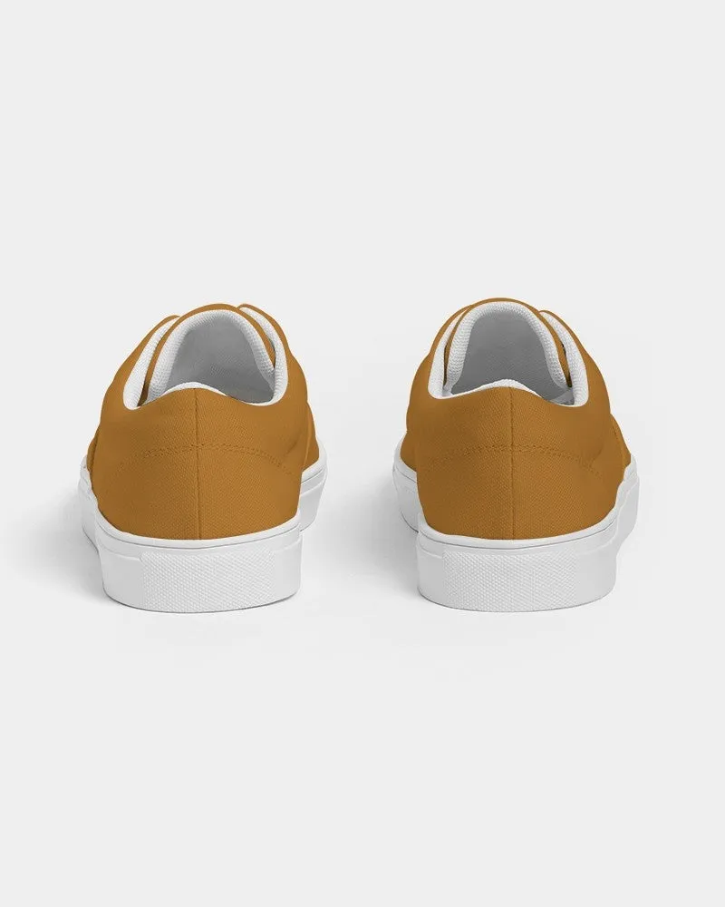 Shaded Orange Canvas Sneakers | Men's | C0M50Y100K30