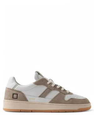 Sneakers Court 2.0 Vintage Calf White-Beige