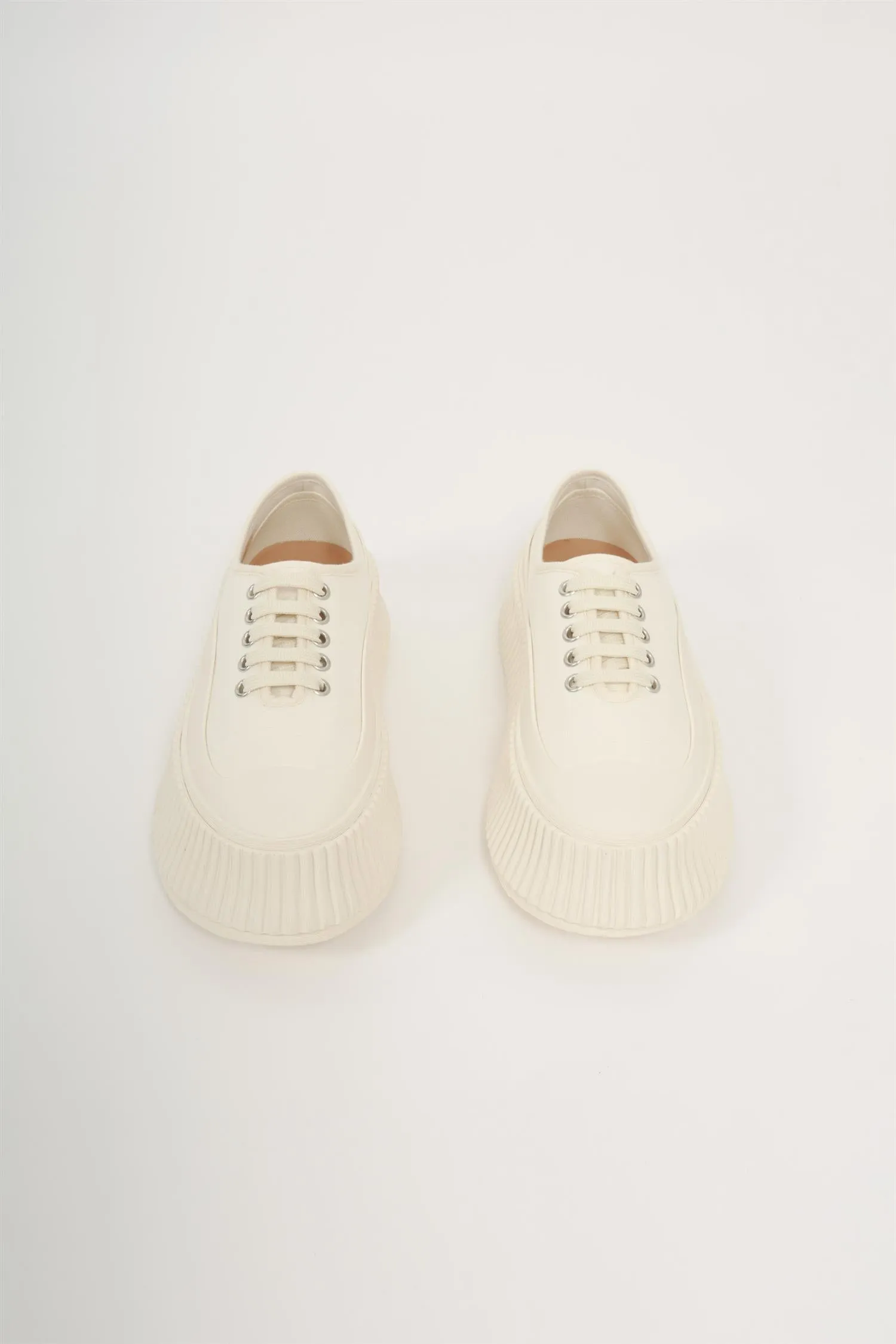 Sneakers Lace-up Canvas
