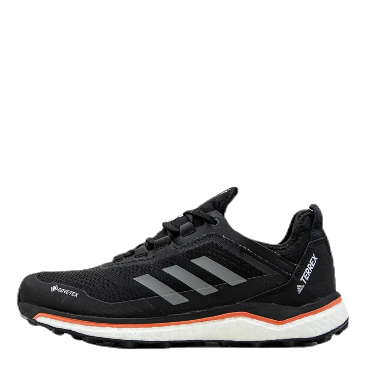 Terrex Agravic Flow GORE-TEX Trail Running Shoes Core Black / Grey Four / Signal Pink / Coral