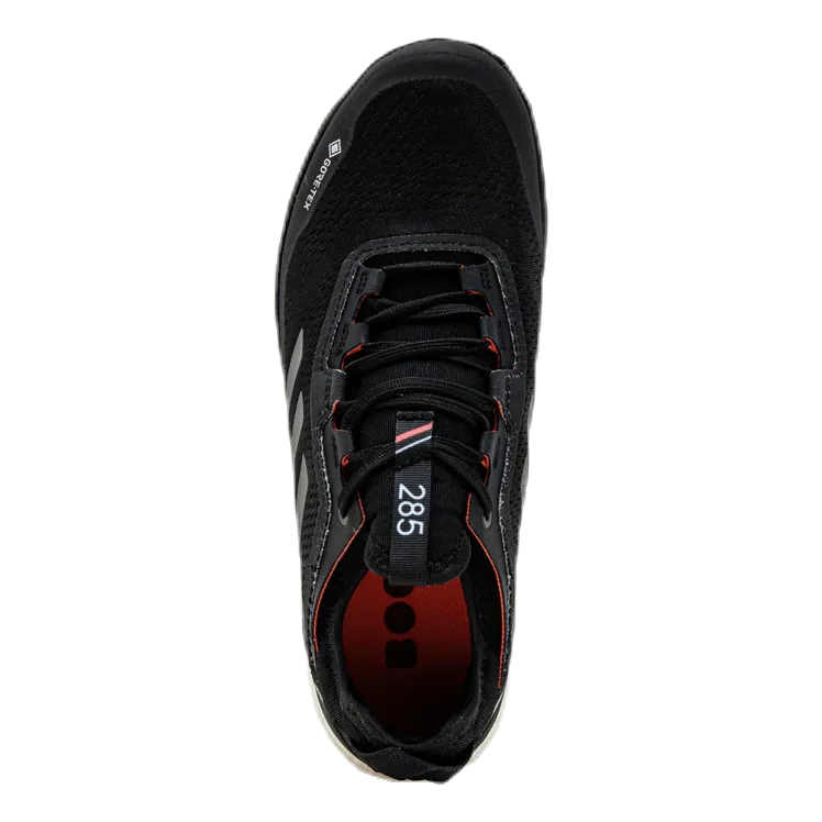 Terrex Agravic Flow GORE-TEX Trail Running Shoes Core Black / Grey Four / Signal Pink / Coral