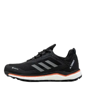 Terrex Agravic Flow GORE-TEX Trail Running Shoes Core Black / Grey Four / Signal Pink / Coral
