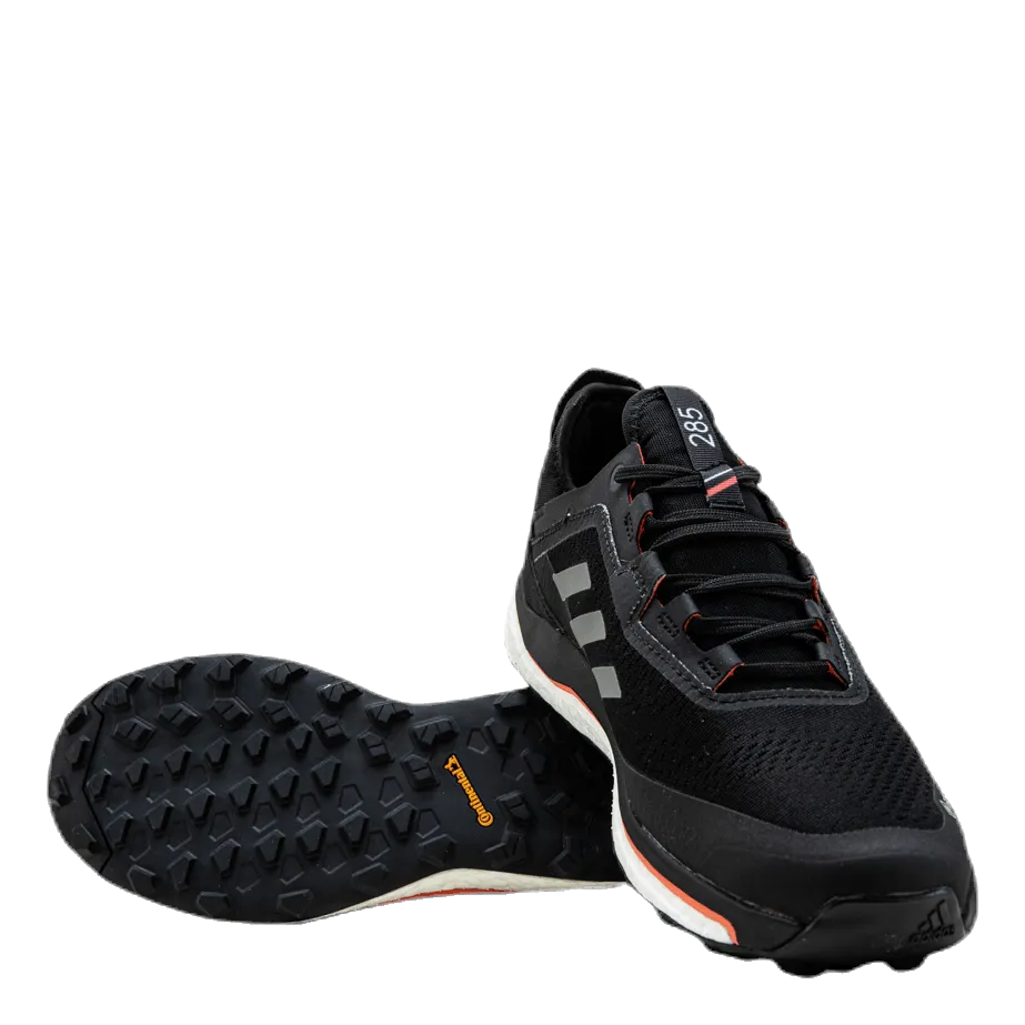 Terrex Agravic Flow GORE-TEX Trail Running Shoes Core Black / Grey Four / Signal Pink / Coral