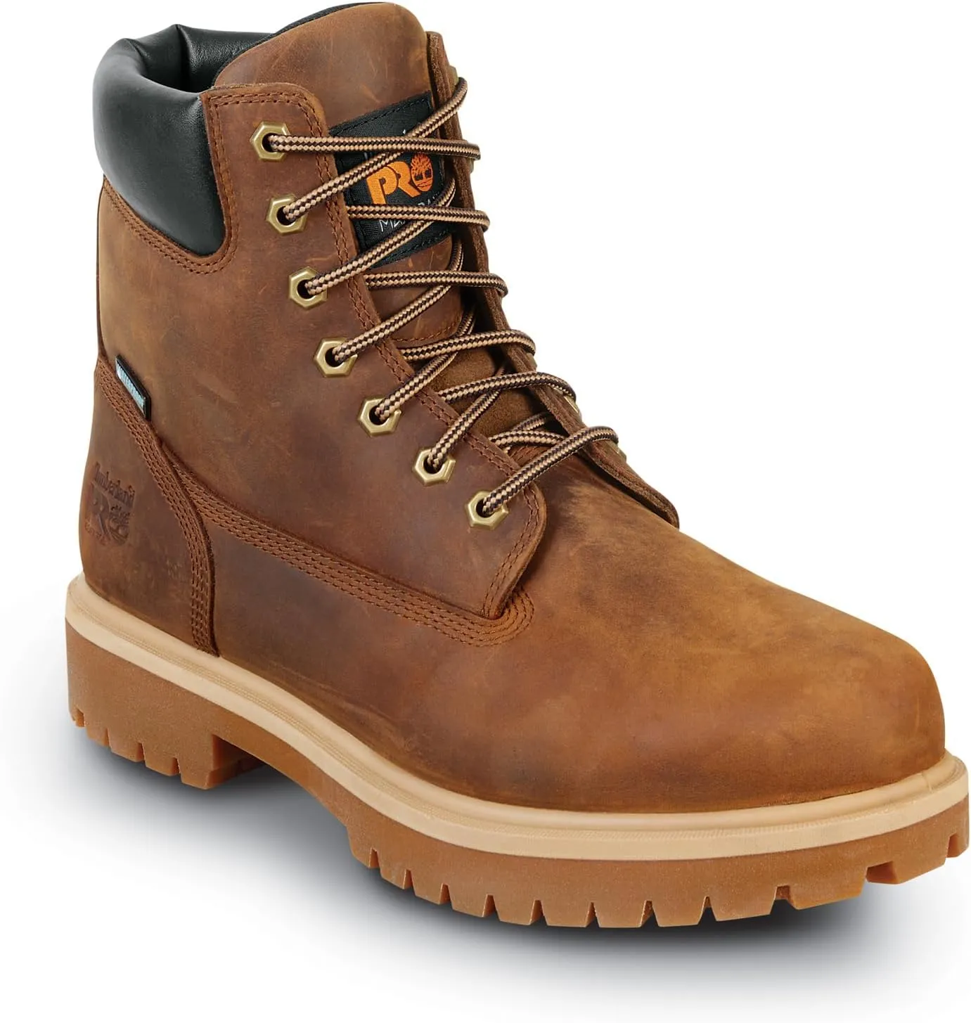 Timberland PRO 6IN Direct Attach Men's Soft Toe MaxTRAX Slip-Resistant Work Boot
