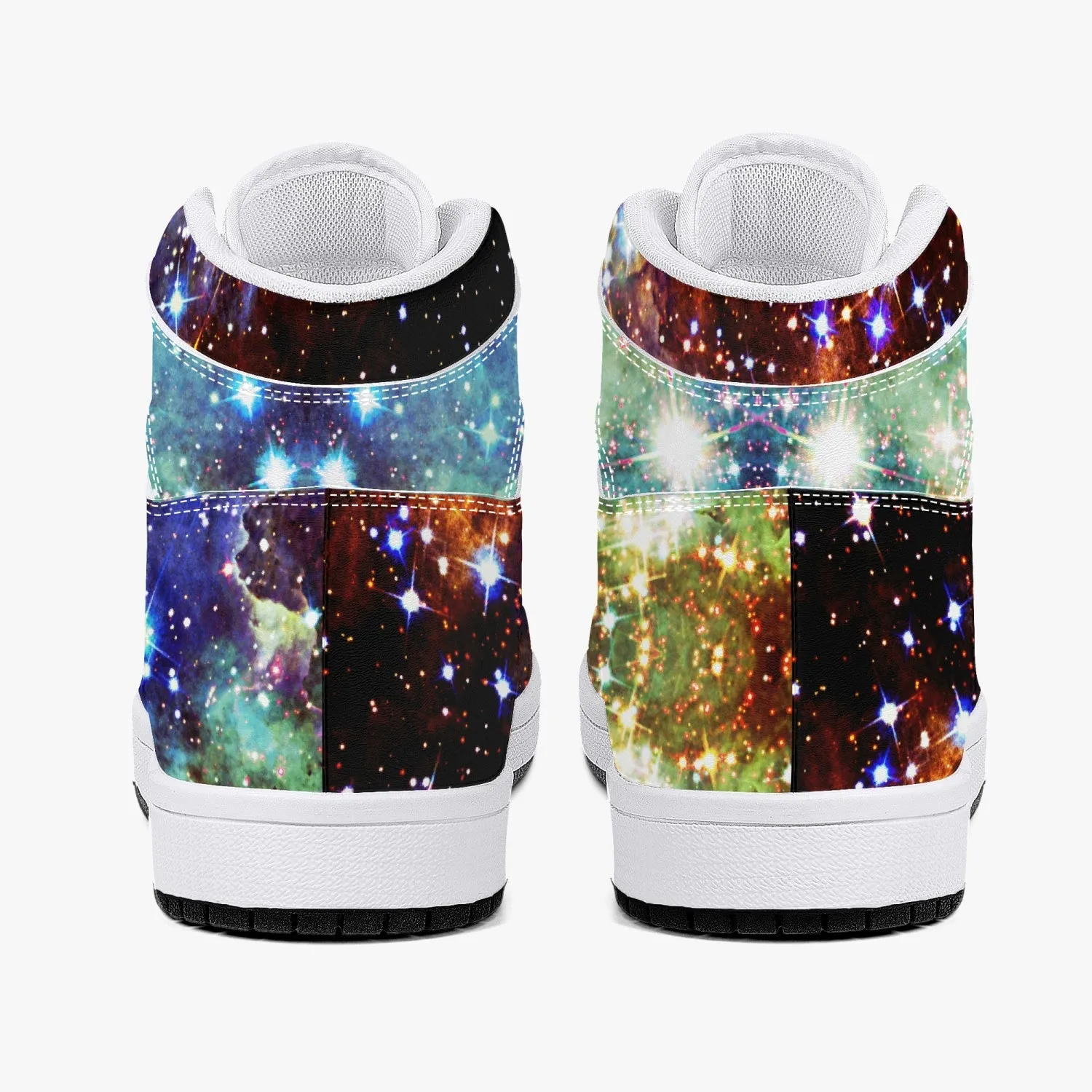 Valhalla Psychedelic Split-Style High-Top Sneakers