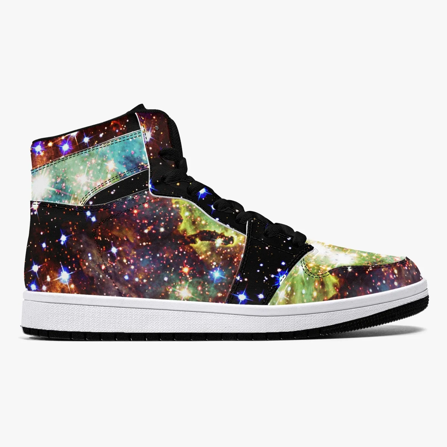 Valhalla Psychedelic Split-Style High-Top Sneakers