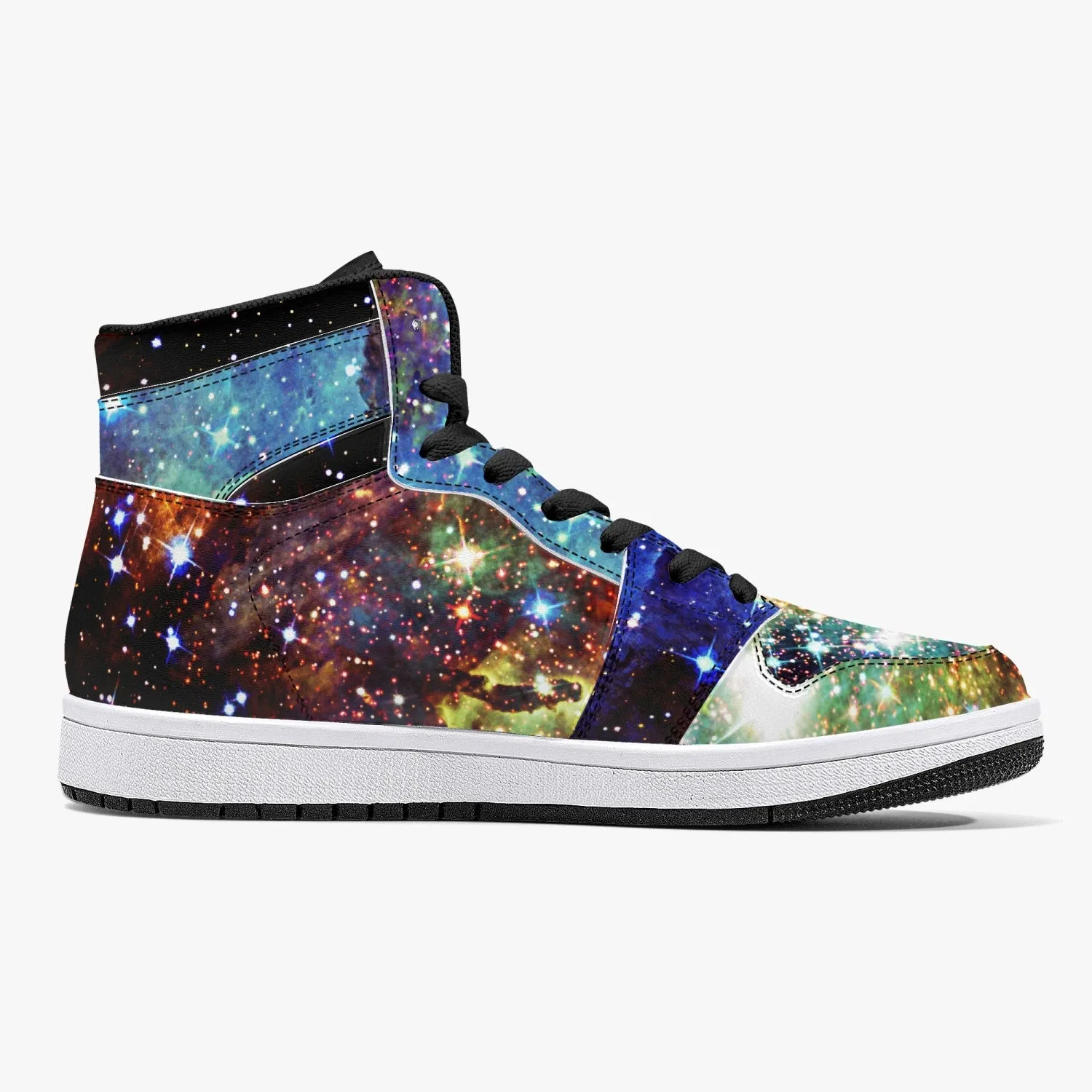Valhalla Psychedelic Split-Style High-Top Sneakers